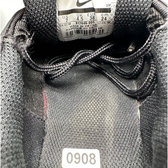 Nike Air Max 97‎ Black Grey Running Shoes 917646-005 Women's Sz 7 - Picture 9 of 10